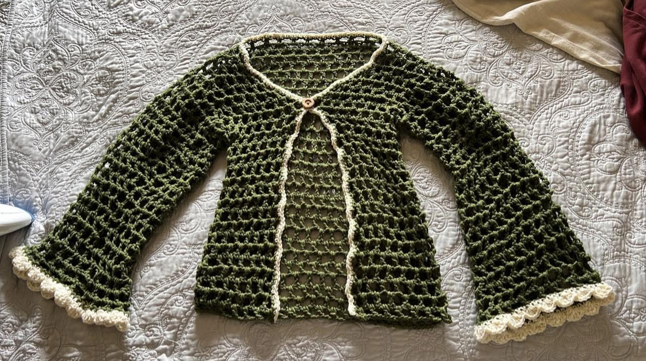 Whimsical cardigan