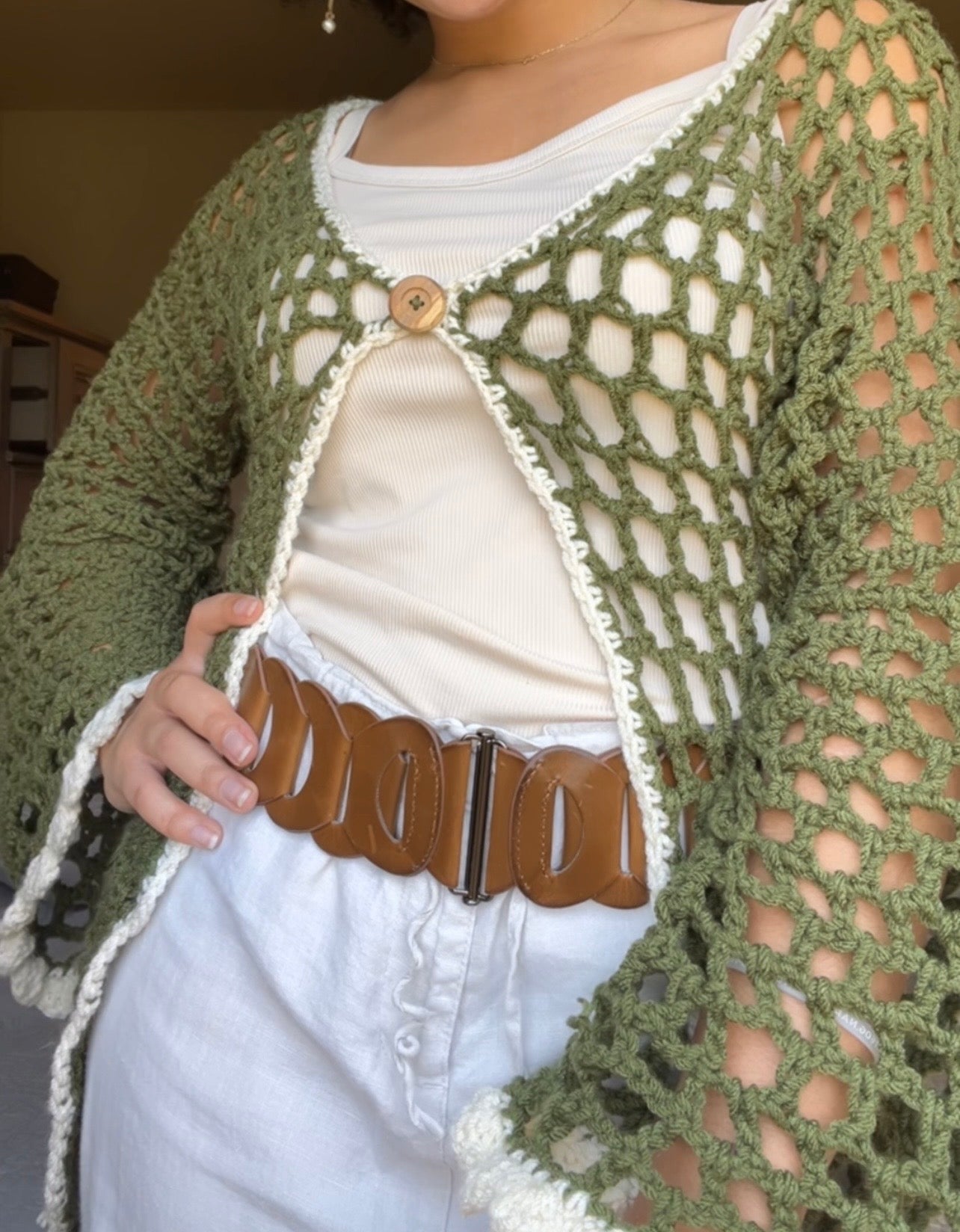 Whimsical cardigan