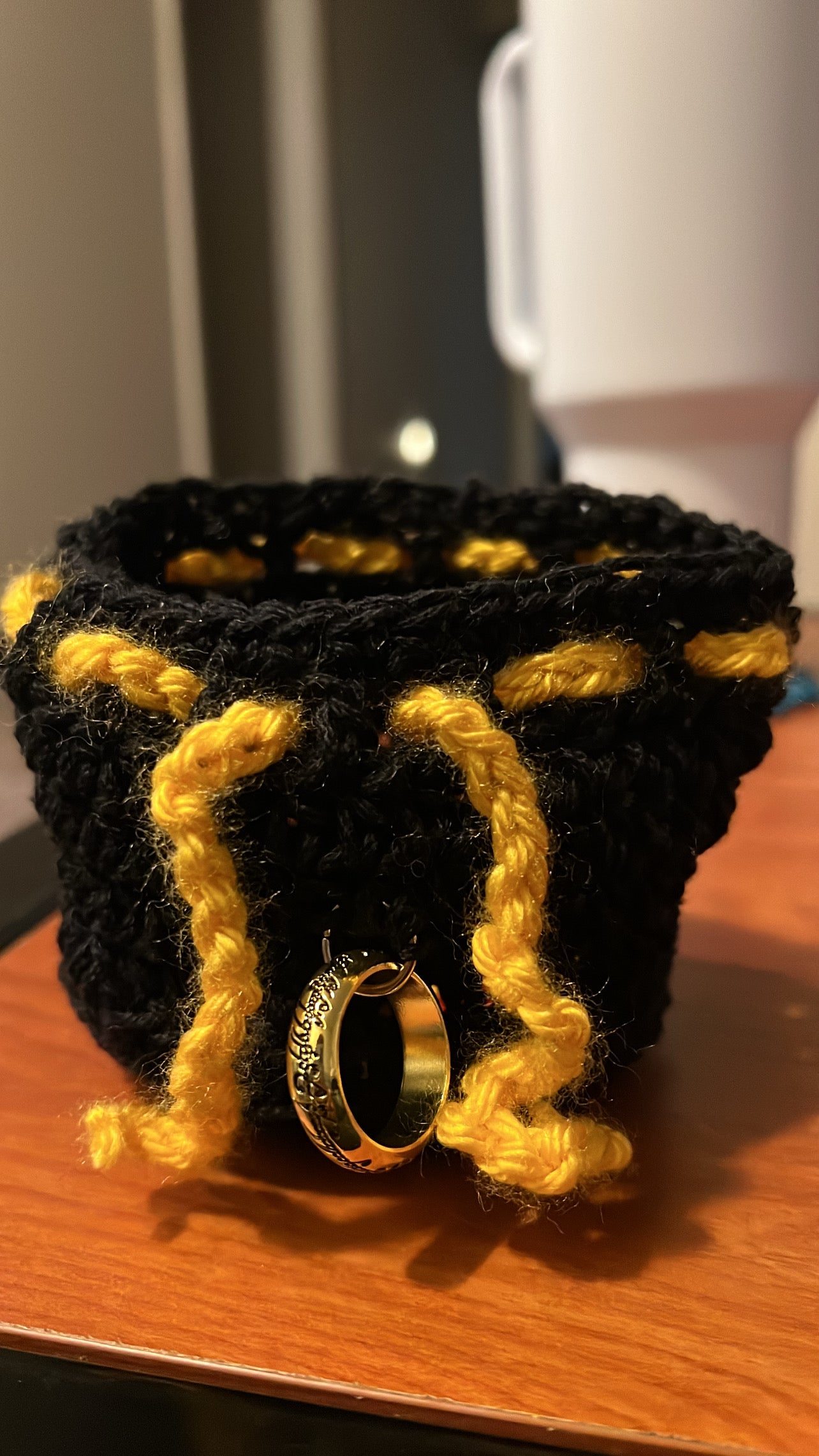 Crochet die bag