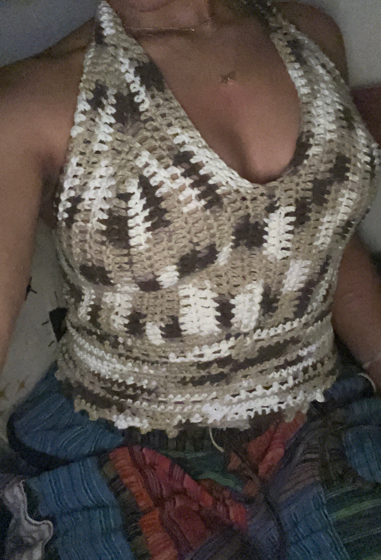 Summer crochet top